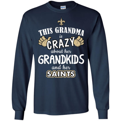 This Grandma Is Crazy About Her Grandkids And Her New Orleans Saints T Shirt