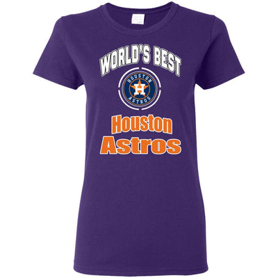 Amazing World's Best Dad Houston Astros T Shirts