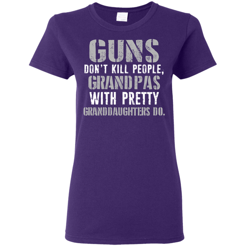 Gun Don't Kill People T Shirts V4