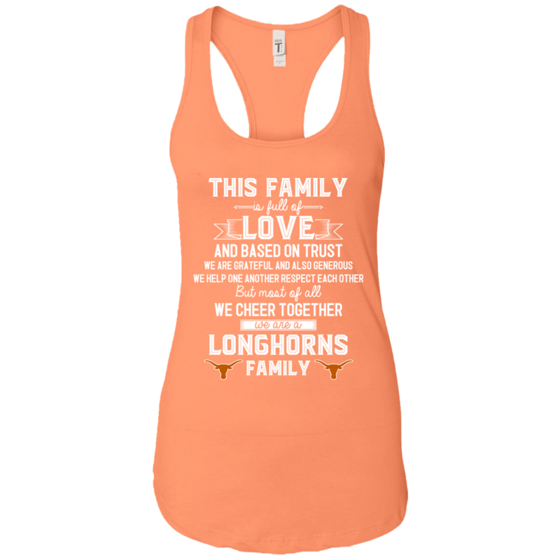 We Are A Texas Longhorns Family T Shirt