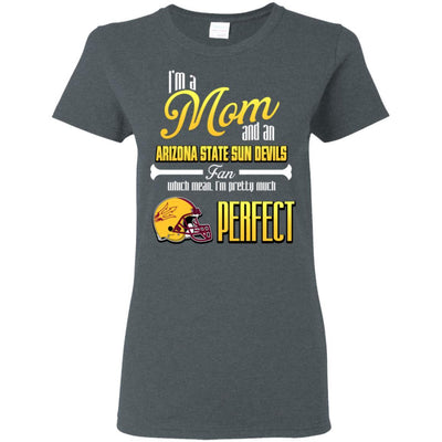 Cool Pretty Perfect Mom Fan Arizona State Sun Devils T Shirt