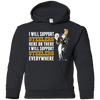 I Will Support Everywhere Pittsburgh Steelers T Shirts