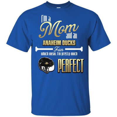 Cool Pretty Perfect Mom Fan Anaheim Ducks T Shirt