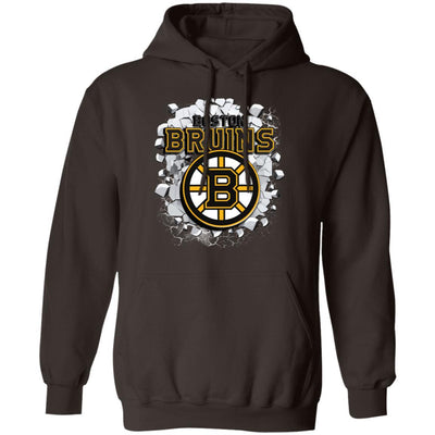 Colorful Earthquake Art Boston Bruins T Shirt