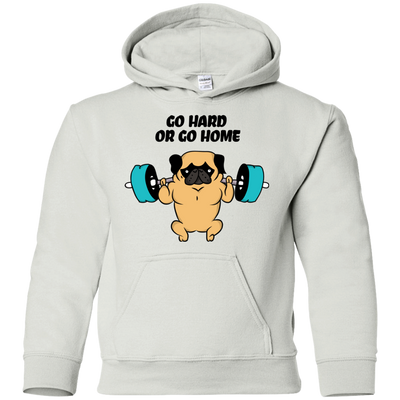 Pug - Go Hard Or Go Home T Shirts