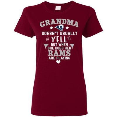 But Different When She Does Her Los Angeles Rams Are Playing T Shirts