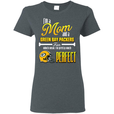 Cool Pretty Perfect Mom Fan Green Bay Packers T Shirt