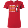 I Will Support Everywhere Arizona State Sun Devils T Shirts