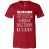 Warning Mom Will Cheer Loudly Arizona Coyotes T Shirts