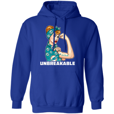 Beautiful Girl Unbreakable Go Miami Dolphins T Shirt