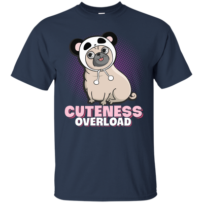 Pug Cuteness Overload T Shirts