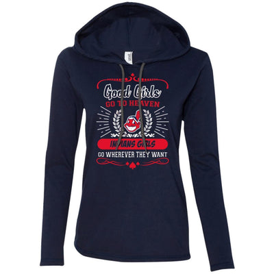 Good Girls Go To Heaven Cleveland Indians Girls T Shirts