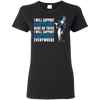 I Will Support Everywhere Carolina Panthers T Shirts