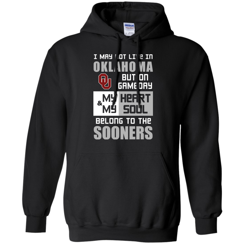 My Heart And My Soul Belong To The Oklahoma Sooners T Shirts