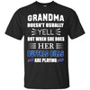 Grandma Doesn't Usually Yell Buffalo Bills T Shirts