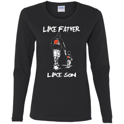 Happy Like Father Like Son Cleveland Browns T Shirts