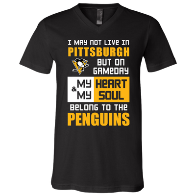 My Heart And My Soul Belong To The Pittsburgh Penguins T Shirts