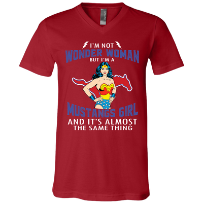 I'm Not Wonder Woman SMU Mustangs T Shirts