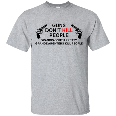 Gun Don't Kill People T Shirts V2