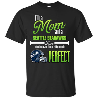 Cool Pretty Perfect Mom Fan Seattle Seahawks T Shirt