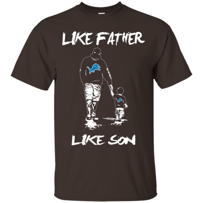 Happy Like Father Like Son Detroit Lions T Shirts