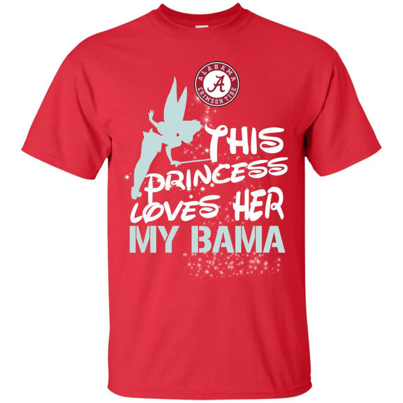 This Princess Love Her Alabama Crimson Tide T Shirts