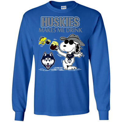 Connecticut Huskies Make Me Drinks T Shirt