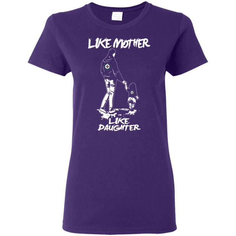 Like Mother Like Daughter Winnipeg Jets T Shirts