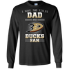 I Have Two Titles Dad And Anaheim Ducks Fan T Shirts