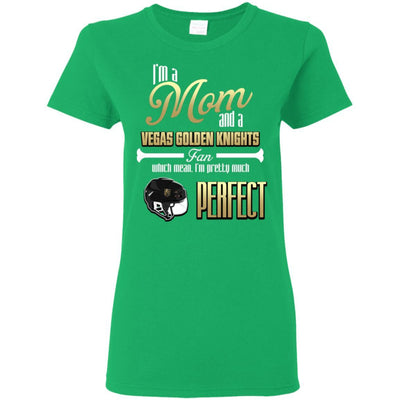 Cool Pretty Perfect Mom Fan Vegas Golden Knights T Shirt