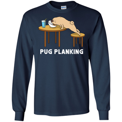 Pug Planking T Shirts