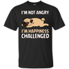 I'm Not Angry I'm Happiness Challenged Pug T Shirts