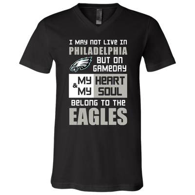 My Heart And My Soul Belong To The Philadelphia Eagles T Shirts