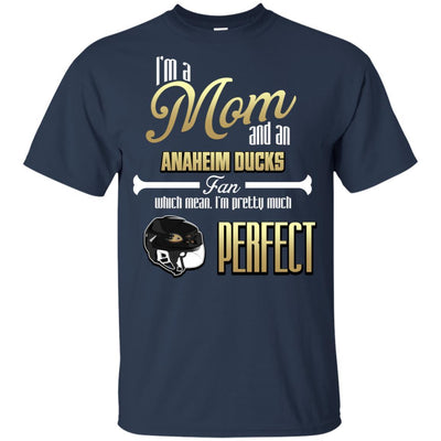 Cool Pretty Perfect Mom Fan Anaheim Ducks T Shirt