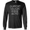 Support Wildlife Raise Boys T Shirts V4