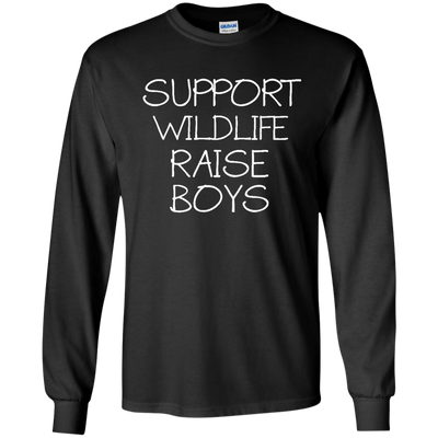 Support Wildlife Raise Boys T Shirts V4