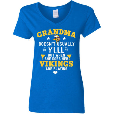 But Different When She Does Her Minnesota Vikings Are Playing T Shirts