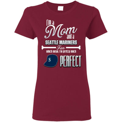 Cool Pretty Perfect Mom Fan Seattle Mariners T Shirt