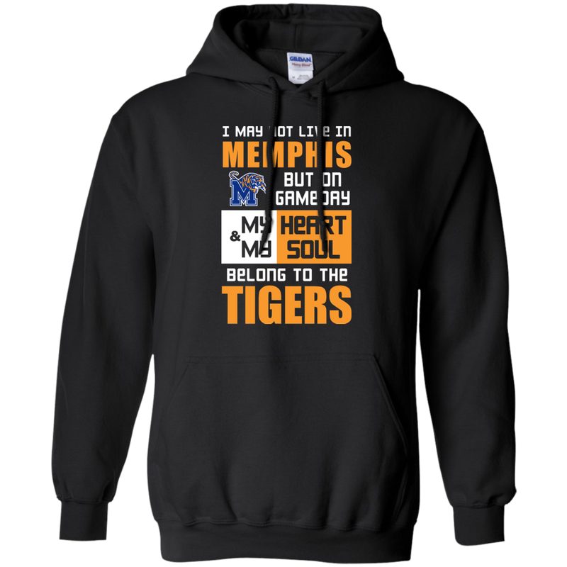 My Heart And My Soul Belong To The Memphis Tigers T Shirts
