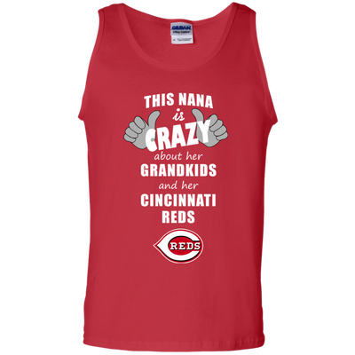 This Nana Is Crazy About Her Grandkids And Her Cincinnati Reds T Shirts