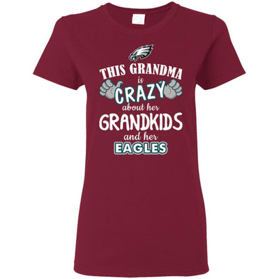 This Grandma Is Crazy About Her Grandkids And Her Philadelphia Eagles T Shirt