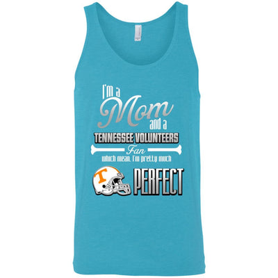 Cool Pretty Perfect Mom Fan Tennessee Volunteers T Shirt