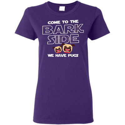 Nice Pug T Shirts - Come To The Bark Side We Have Pugs, nice gift