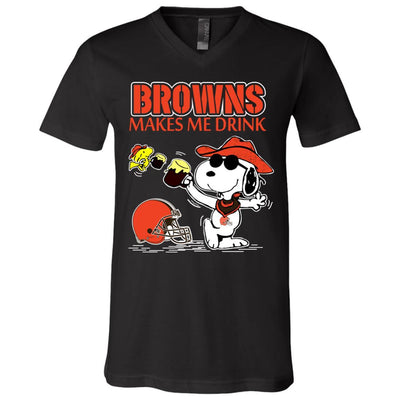 Cleveland Browns Make Me Drinks T Shirt