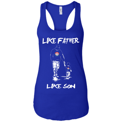 Happy Like Father Like Son Texas Rangers T Shirts