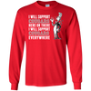 I Will Support Everywhere Houston Cougars T Shirts