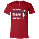 I Will Support Everywhere Philadelphia Phillies T Shirts