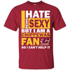 I Hate Being Sexy But I Am A Central Michigan Chippewas Fan T Shirt