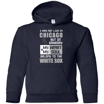 My Heart And My Soul Belong To The Chicago White Sox T Shirts