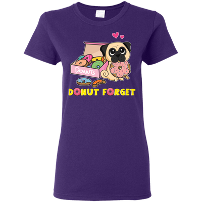 Donut Forget Pug T Shirts